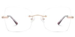 Tierney Designer Butterfly Glasses in Rimless  | Zeelool