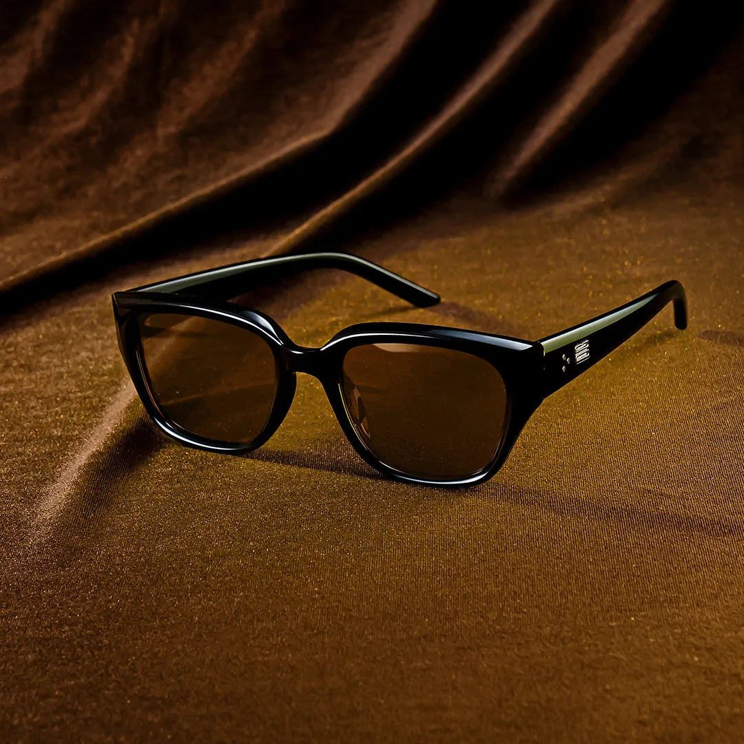 Serene Black Clear Cat eye Polarized Sunglasses Online | Zeelool