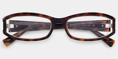 Willow Brown Tortoise Rectangle Glasses for Women | ZEELOOL