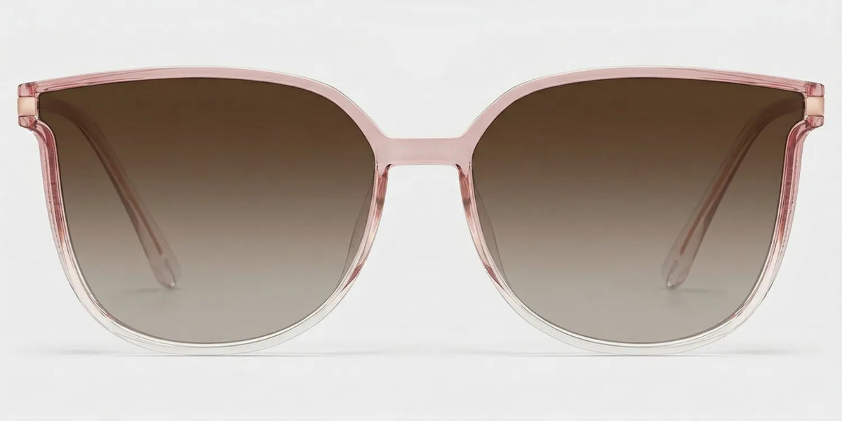 Rodz Square Pink Frame Glasses | Zeelool Optcial