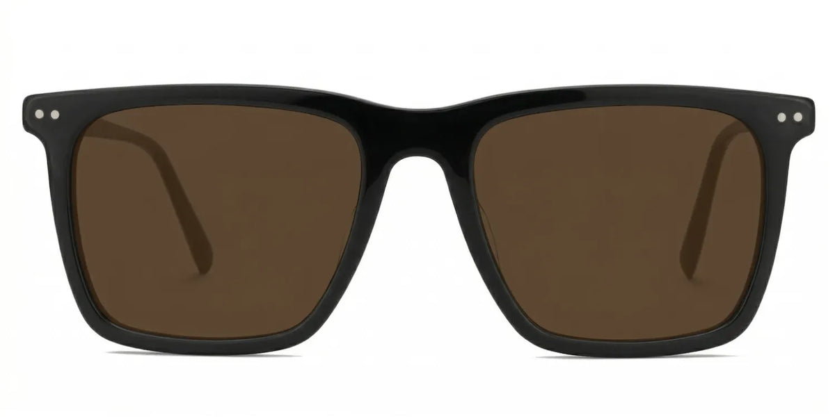 Frantz Thin Black Square Glasses For Men | Zeelool