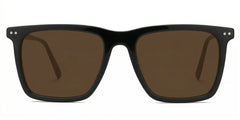 Frantz Thin Black Square Glasses For Men | Zeelool