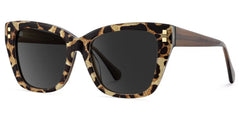 Tessia Leopard Square Glasses Women's Glasses | Zeelool