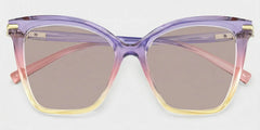 Lamar Multicolor Frame Glasses with Butterfly Frame Online | ZEELOOL