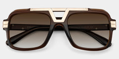 Croswell brown aviator glasses Online | ZEELOOL