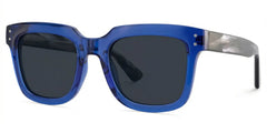Square Spectacles For Men In Blue Color
