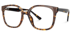 Square Siner Tortoise Glasses deals -Zeelool Glasses