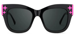 Designer Minfia Eyeglasses Black Frames Sunglasses