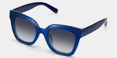 Malcolm Large Square Nerdy Glasses with Blue Color