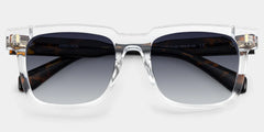 Connor transparent full rim rectangle eyeglasses Online | ZEELOOL