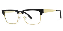 Black Browline Frame Glasses - Gerena on Sale | Zeelool