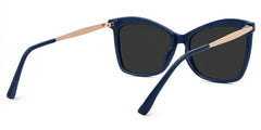 Isaebella Butterfly Blue Frame Glasses | Zeelool Optical