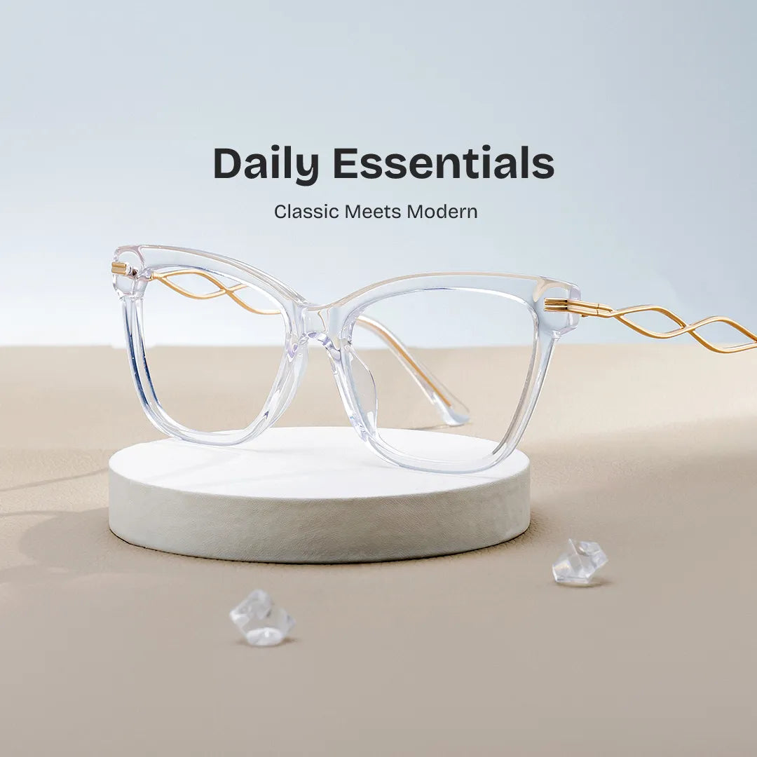 Mason Eyeglasses in Cat eye Clear Frame | Zeelool
