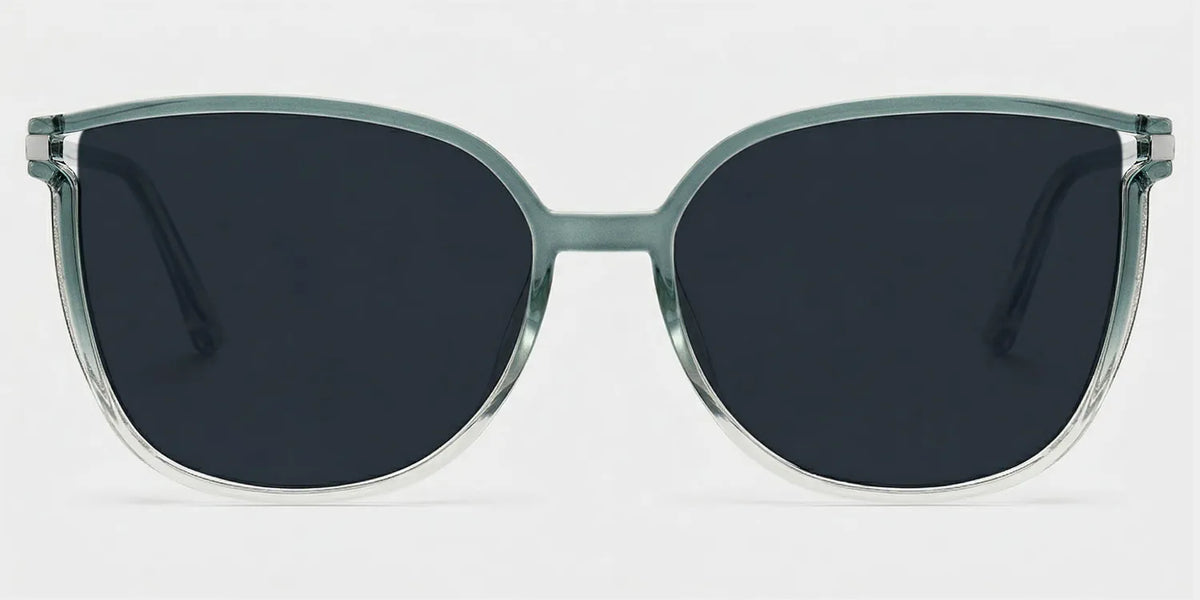 Rodz Sage Green Frame Glasses with Square Design