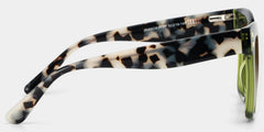 Minguela green square frame glasses Online | ZEELOOL