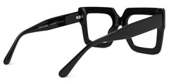 Brandon Square Black Frames and Prescription Glasses