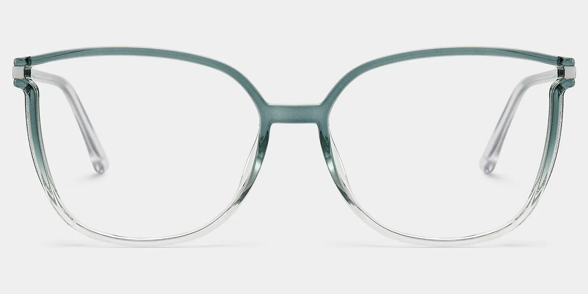 Rodz Sage Green Frame Glasses with Square Design