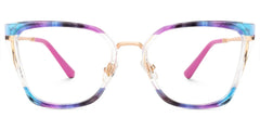 Martins TR90 Rectangle Multicolor Frame Glasses | Zeelool