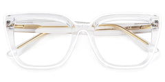 Mirta Square Clear Eyeglasses with TR90 Frame