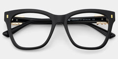 Square Black Eyeglasses- Mae Acetate Frame Glasses