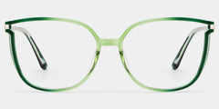 Rodz Green Eyeglasses with Affordable Designer Frame