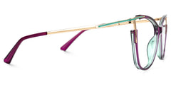 Cateye Yomary Purple Frame Glasses Deals | Zeelool Optical