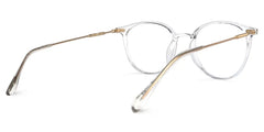 Judsy Round Clear Glasses | Zeelool Glasses