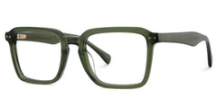 Vickerie Thin Green Glasses in Square Design | Zeelool