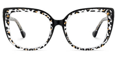 Large Tortoise Shell Eyeglasses Frames With Cat Eye Shape