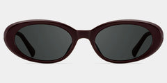 Zion purple Frame Polarized Sunglasses with oval Style Online | ZEELOOL