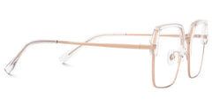 Square Moses Clear Glasses Deals -Zeelool Glasses