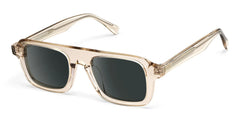 Nomad Rectangle Polarized Sunglasses in Acetate Material