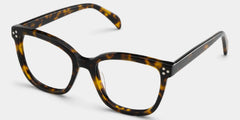 Scarlett Tortoise Frame Glasses with Square Frame Online | ZEELOOL