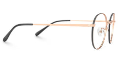 Blue-Light Blocking Ringstaff Eyeglasses, Ringstaff Rose-Gold Glasses -Zeelool