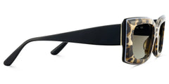 Orduno Brown Leopard Rectangle Shape Eyeglasses | Zeelool