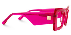 Mitia Neon Pink Eyeglasses and Designer Gasses Frames