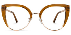 Brewer Cat Eye Brown Glasses Online Sale for Women