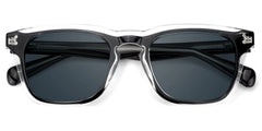 Tr90 Eyeglasses Frames With Rectangle Shape and Black Clear Color