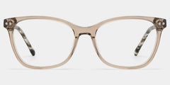 Marigold rectangle brown glasses Online | ZEELOOL