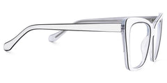 New White-Black Color for Shanell Acetate Eyeglasses  | Zeelool Optical