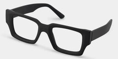 Black TR90 Rectangle Eyeglasses- Garza