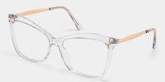 Isaebella Clear Butterfly Shaped Eyeglasses | Zeelool