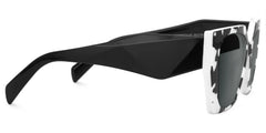 Geometric Sileidy Purple-Pink Sunglasses deals -Zeelool Glasses