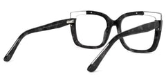 Dortch Square Black-Marble Glasses | Zeelool Glasses
