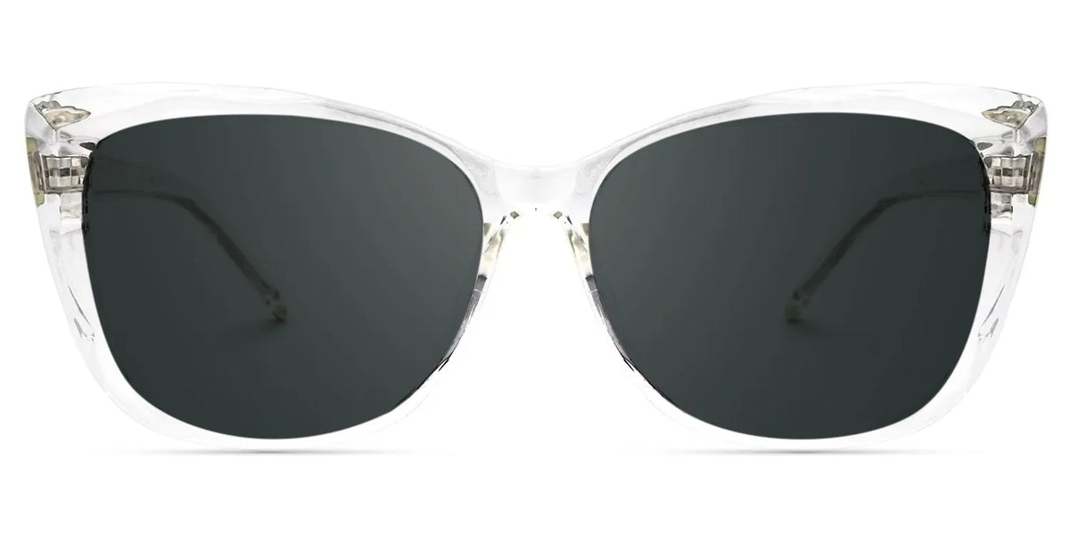 Farris Clear Classy Cat eye Frame Sunglasses | Zeelool