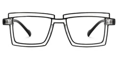 Zephyr Clear Glasses in Cyberpunk Style Eyeglasses