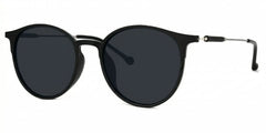 Gamble Round Black Glasses | Zeelool Glasses