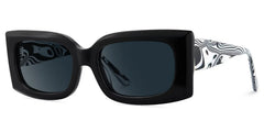 Orduno Black Rectangle Shape Eyeglasses | Zeelool