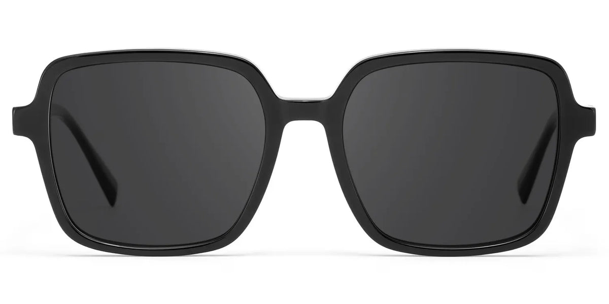 Square Black Eyeglasses- Ember Acetate Frame Glasses
