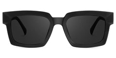 Amadeo TR90 Rectangle Black Frame Glasses | Zeelool